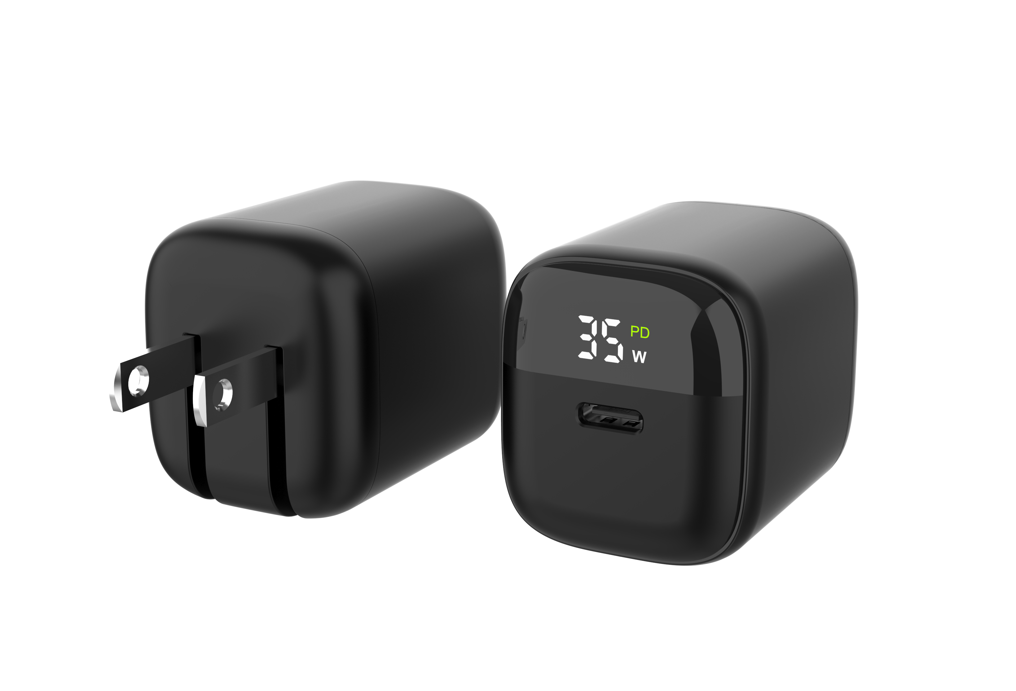 45W GaN Charger(Digital Display)