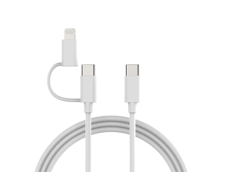 USB-C TO USB-C/LIGHTNING